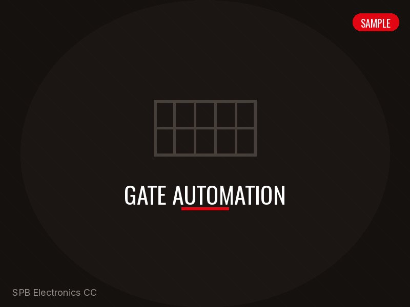 Gate automation